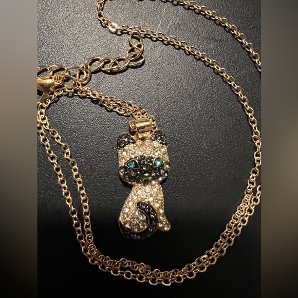 Necklace with cats pendant - Picture 2 of 4